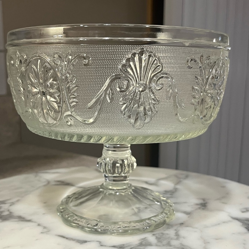 Vintage Indiana Glass Tiara Sandwich Glass Clear